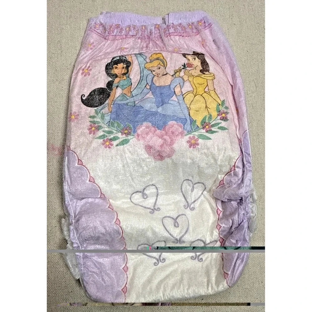 Vintage 2004 Huggies Pull-Ups Disney Princess 2T-3T Open Pack 28 Ct